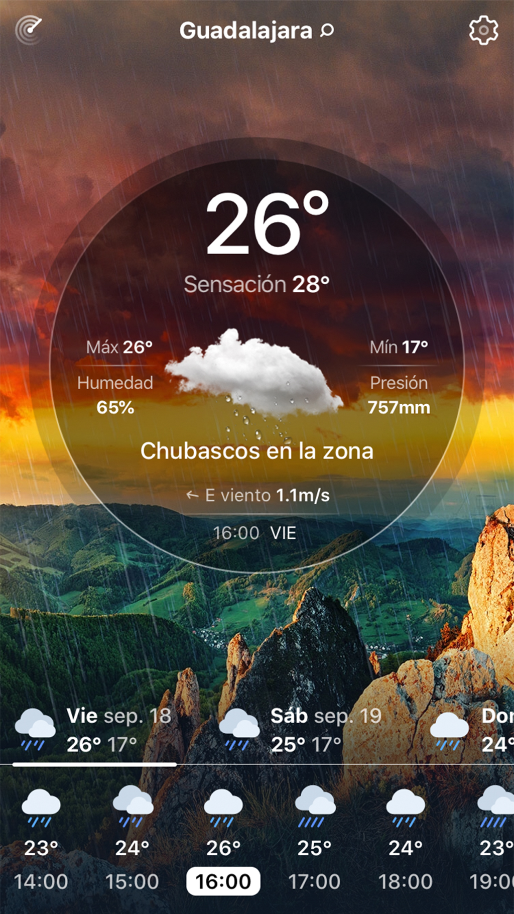 Portada de Weather Live° | Premium