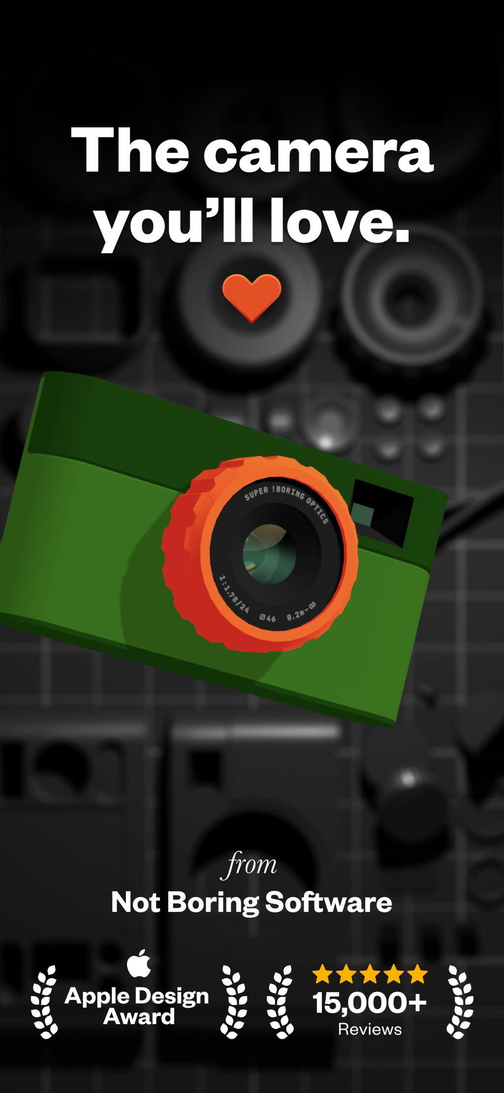 Portada de !Camera (Not Boring) | Super